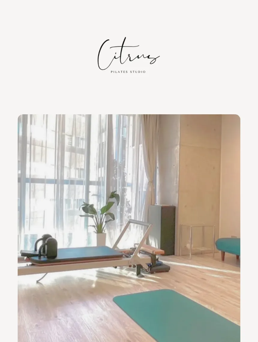 Pilates studio Citrus